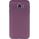 GPACK Samsung Galaxy J4 ile uyumlu Kılıf Premier Silikon İpeksi Dokunuş, Bronz