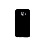 Gpack Samsung Galaxy J4 ile Uyumlu Kılıf, Premier Silikon, Nano Glass Koruyucu, Siyah
