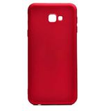 GPACK Samsung Galaxy J4 Plus ile uyumlu Kılıf Premier Silikon, Kırmızı