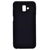 GPACK Samsung Galaxy J6 Plus ile uyumlu Kılıf Premier Silikon, Siyah