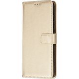 Gpack Samsung Galaxy M10S LocaL Cüzdan Standlı Kartvizitli Gold Kılıf