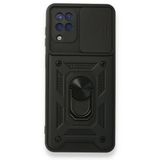 Gpack Samsung Galaxy M12 Kilif Tank Aramid Surgulu Vega Yuzuklunano