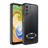 Gpack Samsung Galaxy M14 Logo Gösteren Kamera Korumalı Silikon Kılıf