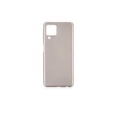 GPACK Samsung Galaxy M22 ile uyumlu Kılıf Mat Renkli Korumalı Premier Silikon, Gold