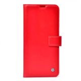Gpack Samsung Galaxy M22 Kar Delüx Cüzdan Kartvizitli Standlı Kopçalı Kırmızı Kılıf