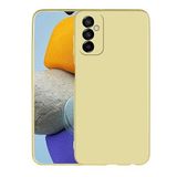 GPACK Samsung Galaxy M23 ile uyumlu Kılıf Mat Lüx Kamera Korumalı Premier Silikon, Gold
