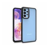 Gpack Samsung Galaxy M23 Kılıf Flora Sert Silikon Arkası Cam Şeffaf