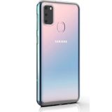 Gpack Samsung Galaxy M30S Süper Yumuşak Arka Koruma Nano Glass Şeffaf Silikon Cep Telefonu Kılıf