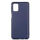 GPACK Samsung Galaxy M31S ile uyumlu Kılıf Premier Silikon Esnek Koruma, Lacivert