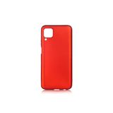 GPACK Samsung Galaxy M32 4G ile uyumlu Kılıf Renkli Korumalı Premier Mat Silikon, Kırmızı