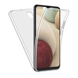 Gpack Samsung Galaxy M32 4G Voit Silikon Arkası Şeffaf Kenar Renkli Yeşil Kılıf