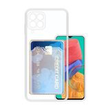 Gpack Samsung Galaxy M33 Kılıf 1 Adet Kartlıklı Silikon Kamera Korumalı