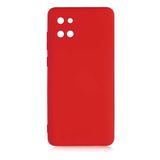 Gpack Samsung Galaxy Note 10 Lite Mara Silikon Mat Soft Kamera Korumalı Lansman Kırmızı Kılıf