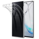 Gpack Samsung Galaxy Note 10 Plus Süper Yumuşak Arka Koruma Şeffaf Silikon Cep Telefonu Kılıf