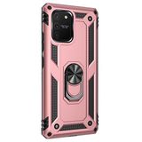 Gpack Samsung Galaxy S10 Lite Koko Tank Koruma Standlı Yüzüklü Mıknatıslı Bronz Kılıf