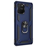 Gpack Samsung Galaxy S10 Lite Koko Tank Koruma Standlı Yüzüklü Mıknatıslı Lacivert Kılıf