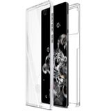 Gpack Samsung Galaxy S20+ Plus Ön Arka Silikon Koruma Şeffaf Kılıf