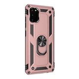 Gpack Samsung Galaxy S20+ Plus Tank Koruma Vega Standlı Yüzüklü Mıknatıslı Kırmızı Kılıf