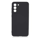 Gpack Samsung Galaxy S21 FE Mara Silikon Mat Soft Kamera Korumalı Lansman Siyah Kılıf