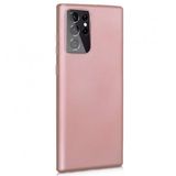 Gpack Samsung Galaxy S21 Ultra 5G Mat Soft Premier Silikon Lacivert Kılıf