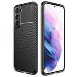 Gpack Samsung Galaxy S22 Plus Negro Karbon Görünüm Korumalı Silikon Siyah Kılıf