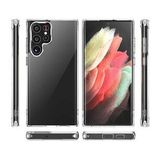 Gpack Samsung Galaxy S22 Ultra Kılıf Forst Lüx TPU Şeffaf Koruma