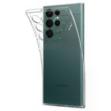 Gpack Samsung Galaxy S22 Ultra Kilif Super Silikon Kamera Korumali Seffaffull Ekran Koruyucu