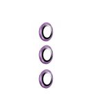 Gpack Samsung Galaxy S23 FE ile Uyumlu Kamera Koruyucu Cam, Metal A Kalite, İnce Slim Tasarım, Mor