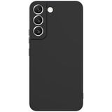 GPACK Samsung Galaxy S23 Plus ile uyumlu Kılıf Kamera Korumalı Alp Mat Silikon, Siyah