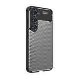 GPACK Samsung Galaxy S23 Plus ile uyumlu Kılıf Negro Karbon Kamera Korumalı Silikon Lüx, Siyah