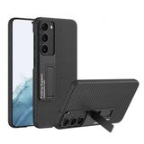 Gpack Samsung Galaxy S23 Plus Kilif Kalemlikli Standli Carbon Gorunum