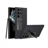 Gpack Samsung Galaxy S23 Ultra Kilif Kalemlikli Standli Deri Gorunum