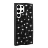 Gpack Samsung Galaxy S23 Ultra Kılıf Taşlı Parlak Dizayn Pırlanta Kapak