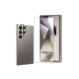 Gpack Samsung Galaxy S24 Ultra ile Uyumlu Ekran Koruyucu + Kamera Lens Koruyucu, Gümüş