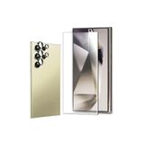 Gpack Samsung Galaxy S24 Ultra ile Uyumlu Ekran Koruyucu + Kamera Lens Koruyucu, LMS Gold