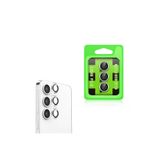 Gpack Samsung Galaxy S25 Plus ile Uyumlu Kamera Lens Koruyucu Metal, Gümüş