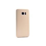 GPACK Samsung Galaxy S7 Edge ile uyumlu Kılıf Premier Silikon, Gold