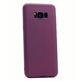 GPACK Samsung Galaxy S8 Plus ile uyumlu Kılıf Premier Silikon, Mürdüm