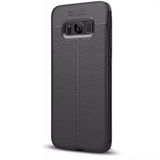 Gpack Samsung Galaxy S8 Plus Niss Tarz Silikon Siyah Arka Kapak