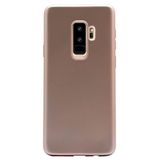 GPACK Samsung Galaxy S9 Plus ile uyumlu Kılıf Premier Silikon, Gold