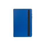 Gpack Samsung Galaxy Tab A9+ Plus SM-X210 ile Uyumlu Kapaklı Standlı 360 Dönebilen Tablet Kılıfı, Mavi