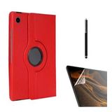 Gpack Samsung Galaxy Tab A9 Plus X210 Kapakli Standli 360 Dönebilen Koruma DN11 Nano Kalem Kılıf