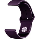Gpack Samsung Galaxy Watch 3 41MM Kordon Kayış Mat Silikon 20/KRD11E Mor