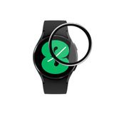 Gpack Samsung Galaxy Watch 4 40mm ile Uyumlu PPMA Ekran Koruyucu, Siyah