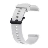 Gpack Samsung Galaxy Watch 4 Classic 46 mm Silikon Kancalı KRD 46 Siyah Kordon