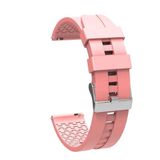 GPACK Samsung Galaxy Watch 6 40mm ile uyumlu Kordon Kayış Kross Trend Silikon 20/krs, Pembe