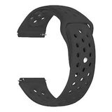 Gpack Samsung Galaxy Watch 6 Classic 43Mm Kordon Delikli Cift Renk Silikon