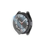Gpack Samsung Galaxy Watch 6 Classic 47mm ile Uyumlu Sert Kasa ve Ekran Koruyucu, Siyah
