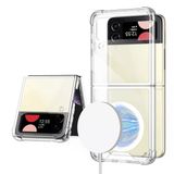 Gpack Samsung Galaxy Z Flip 4 Kilif Antishock Koseli Wıriless Sarj Destekli Silikon