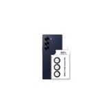 Gpack Samsung Galaxy Z Fold 6 ile Uyumlu Kamera Koruyucu, Parmak İzi Bırakmayan Safir Cam, CL11, Mavi
